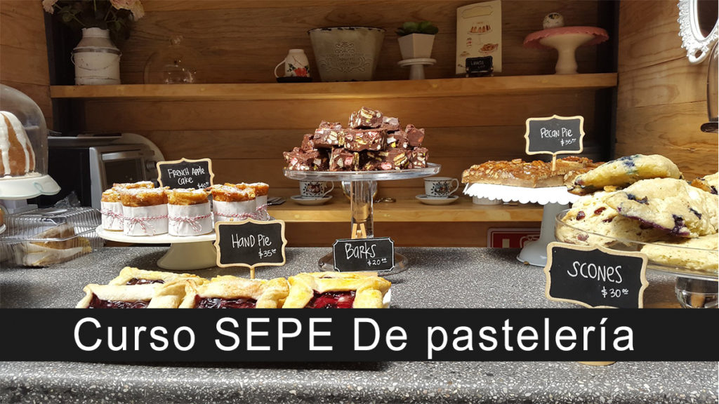 Curso SEPE De pastelería