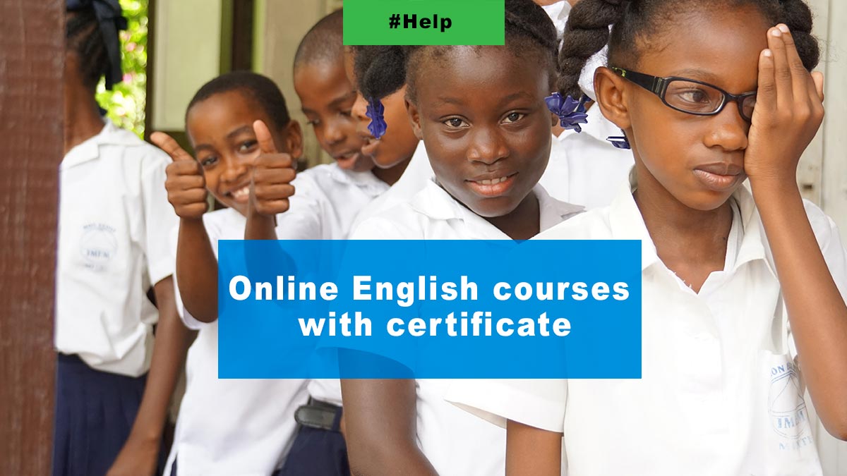 Online English courses with certificate------6-