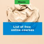 List of free online courses